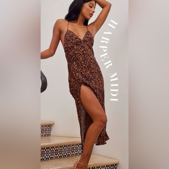 RESA Harper Slip Dress - Picture 2 of 4